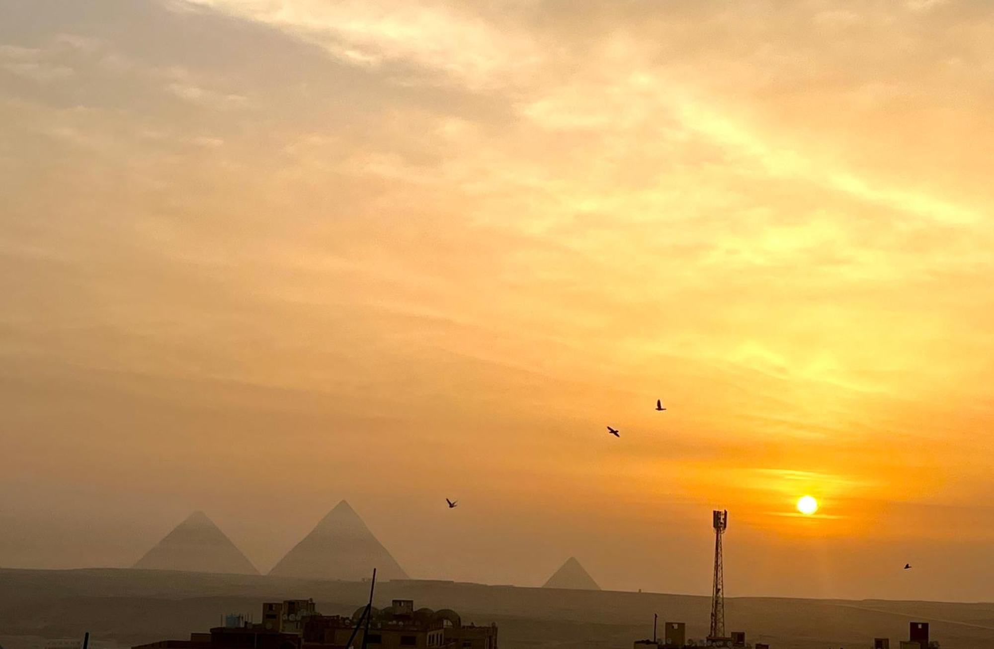 Panorama 3 Pyramids View Inn Giza Ngoại thất bức ảnh